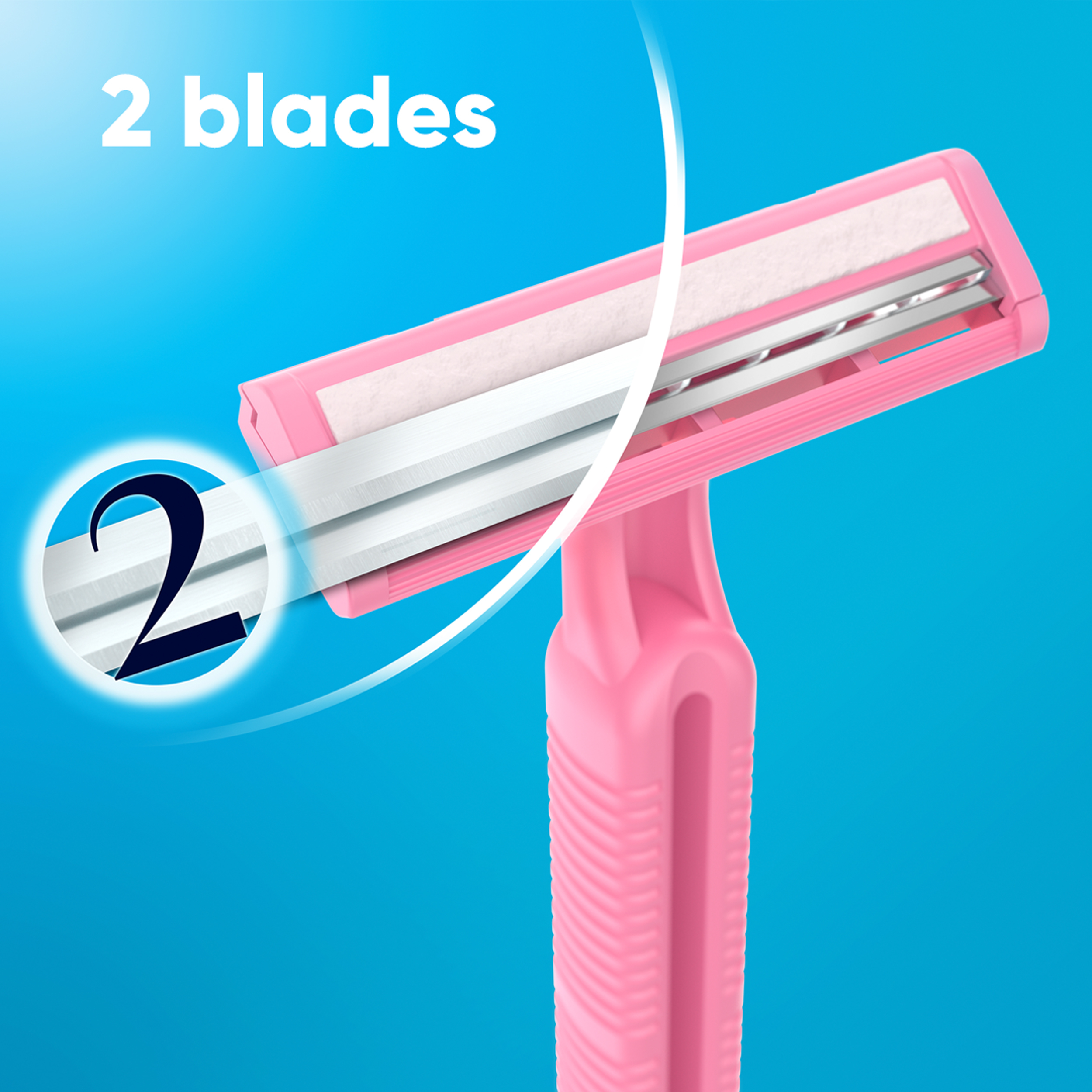 Gillette Daisy Classic Women's Disposable Razors 18-Count photo 5