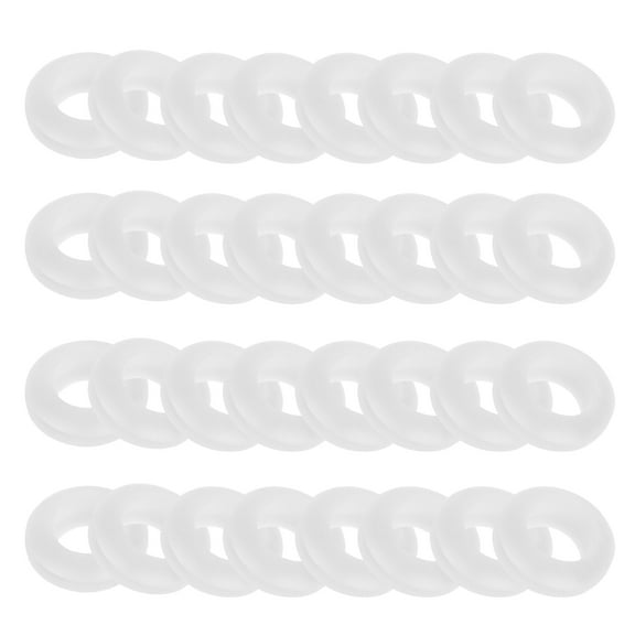 Tineasur 50Pcs Rubber Sealing for Canning Jar Lids, Replacement Gaskets for Extended Fermentation and Food Preservation