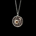 thumbnail image 3 of Necklace Boho Vintage Pendant Necklace Sun Moon Jewelry Necklace Memorial Gift Mom Gifts Mother's Day Gifts Necklace Birthstone Necklace for Mom Birthday Gifts for Mom Gifts from Daughters Son Gifts, 3 of 4