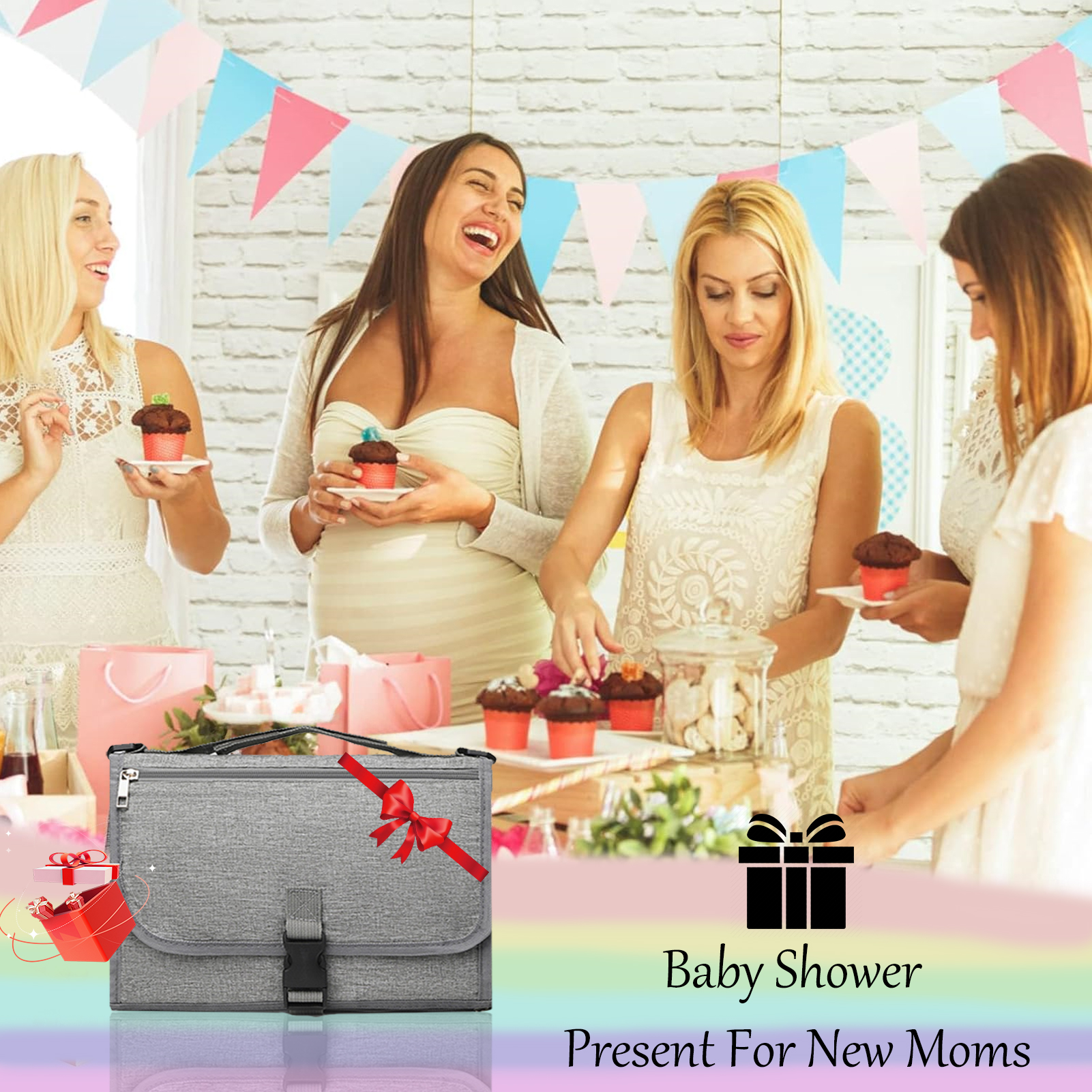 Lanney Portable Changing Pad with Shoulder Strap photo 7