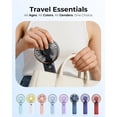 thumbnail image 5 of Portable Handheld Fan, 4000mAh, 180 Adjustable, 6 Speed Wind, USB Rechargeable Foldable Personal Fan, 5 of 7