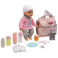 thumbnail image 3 of Dream Collection Juego de muñeca bebé de 16" con bolsa para pañales, 3 of 4