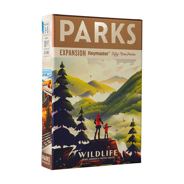 PARKS: Nightfall Board Game Expansion – Adds New National Parks & Camping