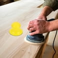 thumbnail image 4 of OUNONA  3 Inch Polishing Disc Sander Sandpaper Backing Pad Pads Sanding Block Yellow, 4 of 8