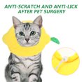 thumbnail image 3 of MasteelfCA Collier de Récupération pour Chat Adorable Cône en Peluche Elizabeth Anti-licking, 3 of 7
