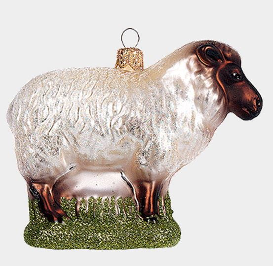 blown glass animal ornaments