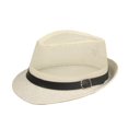 thumbnail image 1 of Men Fedora Wide Brim Mesh Spring Summer Pure Color Low-profile Sunshade Hat for Outdoor, 1 of 10