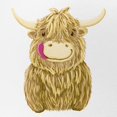 thumbnail image 2 of CafePress - Happy Highland Cow Hat - Adjustable Unisex Printed Trucker Hat with Mesh Back, 2 of 10
