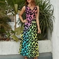 thumbnail image 4 of Animal Print Patterns Sleeveless Dress Female Clothing Dress Women Summer 2025 Dress, 4 of 7