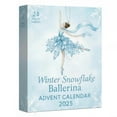 thumbnail image 2 of 2025 Christmas Snowflake Ballerina Advent Calendar – Countdown Holiday Calendar with Daily Ballet Dancer Surprise, Reusable Festive Gift for Girls & Families, 2 of 3