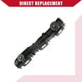 thumbnail image 4 of Soporte de parachoques No.5214607030 para Toyota Avalon 2013-2016, delantero izquierdo, plástico duradero negro, 4 of 7
