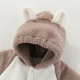 thumbnail image 5 of EnJoCho Cartoon Clothing for Kids Baby Girls Boys Winter Clothes Snowsuit Teddy Bear Outfit Jumpsuit Romper Coat Hooded Suit Baby Kids Trendy Comfort Bodysuit Outfits, 5 of 9