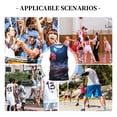 thumbnail image 6 of Sikiie Artistic Moon Rose Basketball Jersey Reversible Men's Mesh Athletic Sports Shirts Training Practice S-4XLSmall, 6 of 6
