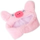 thumbnail image 3 of KAKOWELY Gorro para mascota, transpirable, suave, para disfraz de gatito pequeño, gorro para mascota, estilo cerdo, 3 of 5