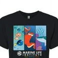 thumbnail image 3 of Disney Finding Dory - Marine Life Institute - Juniors Cropped Cotton Blend T-Shirt, 3 of 5