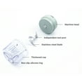 thumbnail image 4 of Electric Mini Food Processor Wireless Garlic Chopper Meat Vegetable Cutter Portable Cordless Mincer Food Slicer and Powerful Chopper for Chili Vegetable Nuts by KAUKKO（250ml Green）, 4 of 5