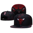 thumbnail image 3 of N-B-A Chicago Bulls Gorra Baloncesto Snapback Sun Hat, 3 of 3