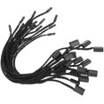 thumbnail image 1 of FOLOYORI Black Polyester Hang Tags String for Price Tag Hanging and Decoration with Durable Snap Lock, 1 of 6