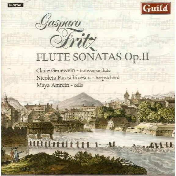 Maya Amrein - Music for Flute By Gasparo Fritz (1716-1783) - Music & Performance - CD