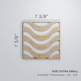 thumbnail image 3 of Ekena Millwork 7 3/8"W x 7 3/8"H x 1/4"T Extra Small Parker Decorative Fretwork Wood Wall Panels, Red Oak, 3 of 18