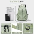 thumbnail image 2 of Lightweight Casual Backpack for Women Carry on Daypack Water Resistant Multi Function 16 inch Laptop College Bookbag for Travel Work, 2 of 8