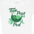 thumbnail image 4 of Inktastic Two Peas in a Pod with Faces Boys or Girls Baby Bodysuit, 4 of 5