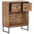 thumbnail image 3 of vidaXL Buffet Bois de Teck Récupéré 60x30x75 cm, 3 of 5