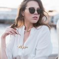 thumbnail image 2 of 15pcs Sweater Clips Heavy Duty Safety Pins Faux White Pearl Brooch Pin Dress Clip Hat Shawl Pin Rhi, 2 of 4