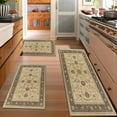 thumbnail image 2 of Non Slip Kitchen Rugs Sets of 3 Washable Kitchen Mats for Floor, Kitchen Runner Rug Soft Thick Floor Mat Set Kitchen Carpet Rugs for Hallway, Laundry, Entryway, 2 of 12