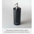 thumbnail image 2 of Yamazaki Home  Round Shower Dispenser - Three Styles, ABS Plastic, Shampoo, 16.9 fluid oz., 500 ml Black, 2 of 7