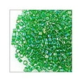 thumbnail image 2 of Miyuki Delica Seed Bead 11/0 Transparent Kelly Green AB, 2 of 5