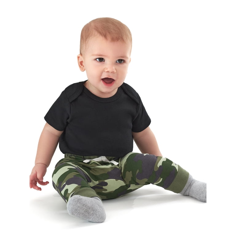 Gerber Baby Boy Premium Joggers 3-Pack photo 4