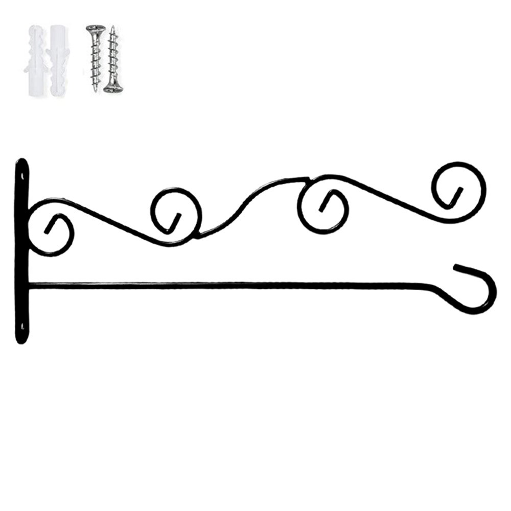 Garden Flag Wall Hanger Flagpole Weather-proof Metal Flag Holder for