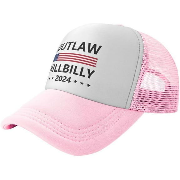 Outlaw Hillbilly Baseball Cap for Women Men Adjustable Funny Trucker Hats for All Season Outdoor Travel Hiking