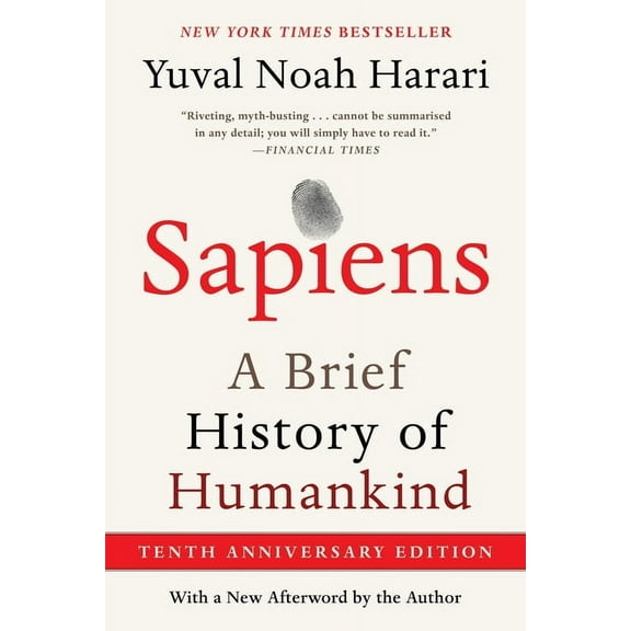Sapiens [Tenth Anniversary Edition]: A Brief History of Humankind, (Hardcover)
