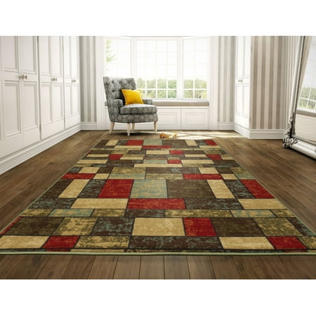 Ottomanson Ottohome Collection Contemporary Bo Design Non Slip Ottomanson Ottohome Collection Contemporary Bo Design Non Slip Area Rugs And Runners Multi