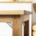 thumbnail image 4 of unbranded 10Ud Soportes De Robustecidos Para Muebles Plata Con Acabado Moderno Y Agujeros Preperforados, 4 of 6