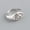 Silver, variant on Women Sterling Silver Eye of Providence Open Ring Geometric Jewelry F1307-Gold-7