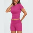 thumbnail image 2 of Clearance!NMMUED Workout Sets for Women, Two Piece Sets for Women, Athletic Sets for Women, Yoga Sets for Women, Matching Sets Women Clothing, Hot Pink S, 2 of 6