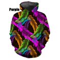 thumbnail image 3 of Sudadera con capucha para hombre, con estampado 3D de plumas, con estampado gráfico, para hombre y mujer, estilo informal, a la moda, con estampado completo, para uso urbano, 3 of 5