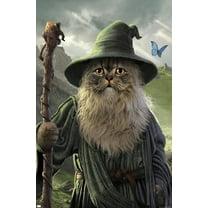 Vincent Hie - Catdalf Wall Poster, 22.375" x 34"