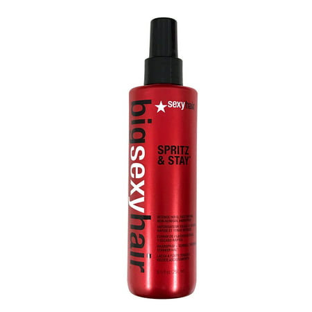 Big Sexy Hair Spritz & Stay Intense Hold, Non-Aerosol Hairspray 8.5 (Best Spritz For Natural Hair)