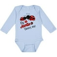 thumbnail image 3 of Inktastic My Auntie Loves Me with Cute Lady Bugs Boys or Girls Long Sleeve Baby Bodysuit, 3 of 5