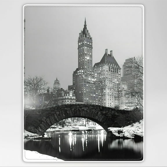 YISUMEI 50" x 80" Blanket Throw Comfort Thin Soft Air Conditioning NYC - Central Park, 1961