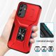thumbnail image 2 of Funda para GANGXUN Samsung Galaxy A25 5G - Soporte metálico, Función magnética, Rojo, 2 of 5