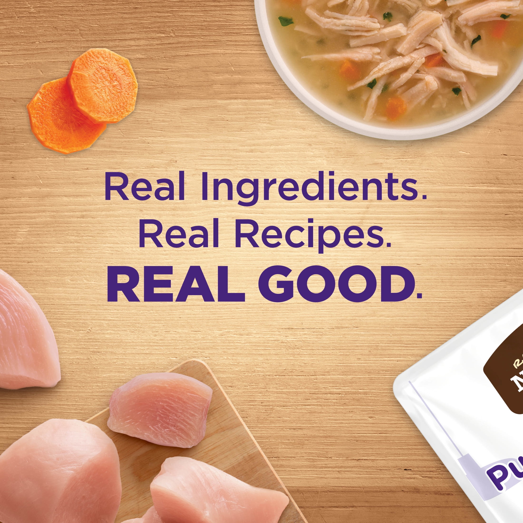 (4 pack) Rachael Ray Nutrish Purrfect Broths Classic Chicken Cat Complements, 1.4 oz. Pouch