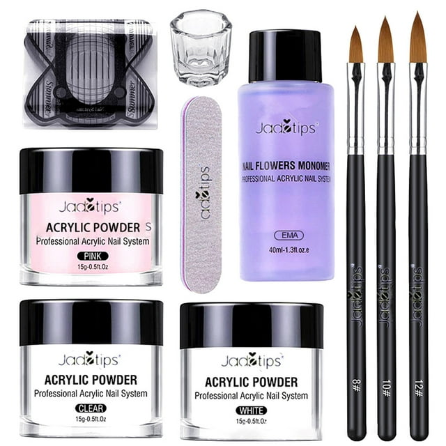Acrylic Nails Powder Gift Acrylic Set Acrylic Colours Powder Nail Box40ml Set