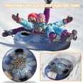 thumbnail image 2 of Ski Sled Ring With Comfortable Handle For Children Outdoor Winter Sports And, 2 of 7