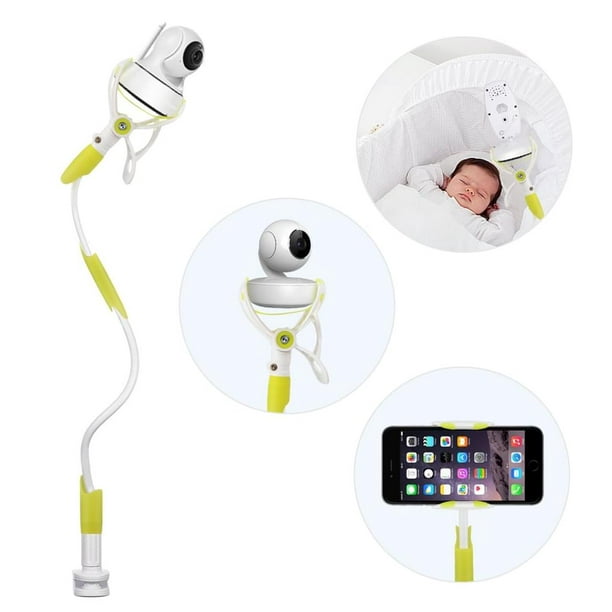 Support de caméra, support universel pour moniteur de bébé, support de  téléphone portable, compatible avec le moniteur Hello Baby Philips  Motorola, vert 