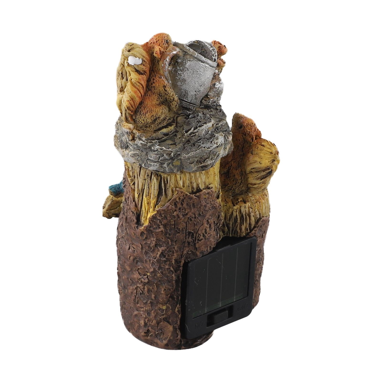 Charming Solar-Powered Squirrel Garden Sculpture - Perfect Outdoor Decor!